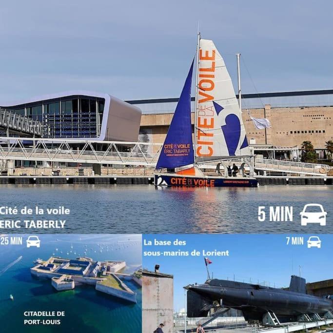 לוריין T3 Proche Centre Ville Gare Sncf Plage Avec Parkink Prive מראה חיצוני תמונה